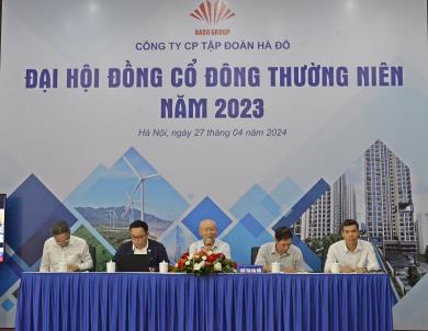 Tập đoàn Hà Đô tổ chức thành công Đại hội đồng cổ đông thường niên năm 2023 